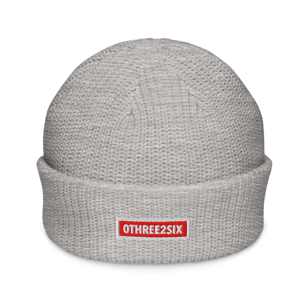 Heather Fisherman Beanie