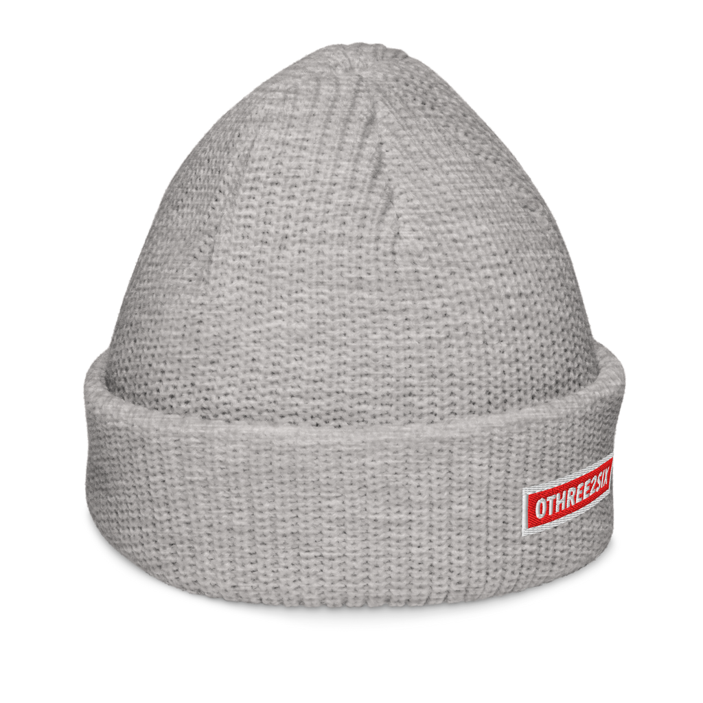 Heather Fisherman Beanie