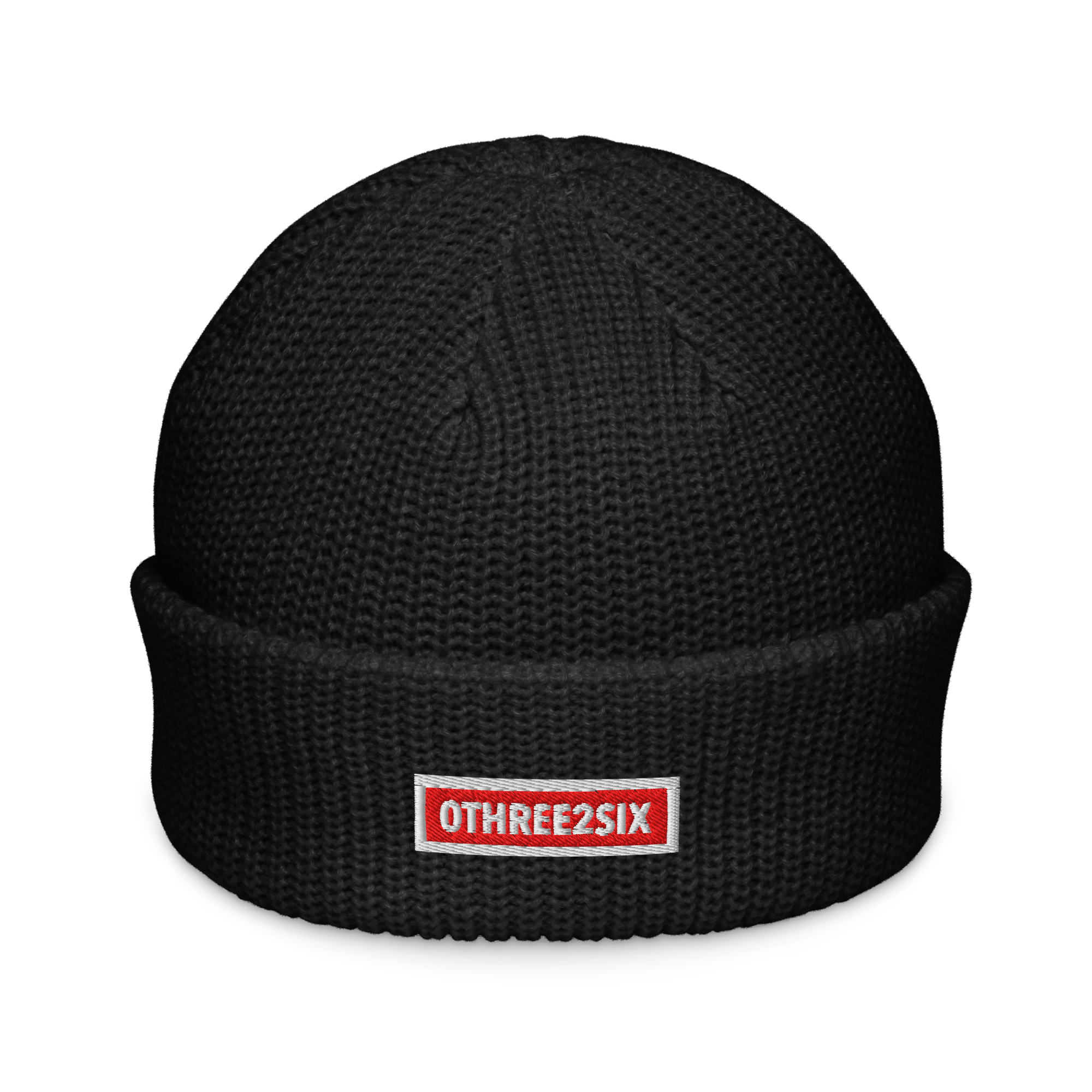 Black Fisherman Beanie