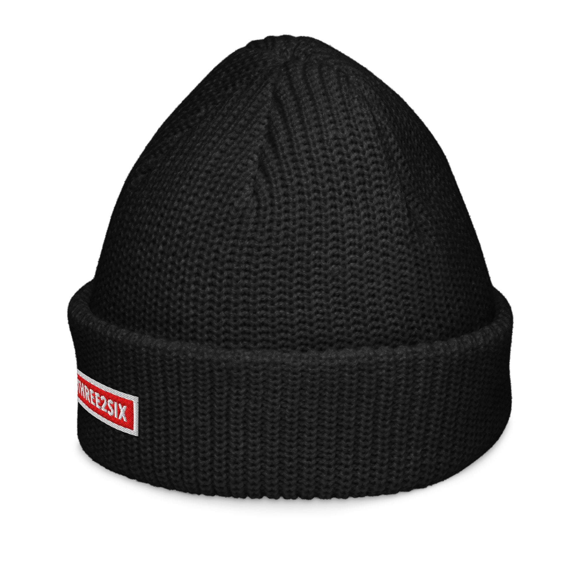 Black Fisherman Beanie