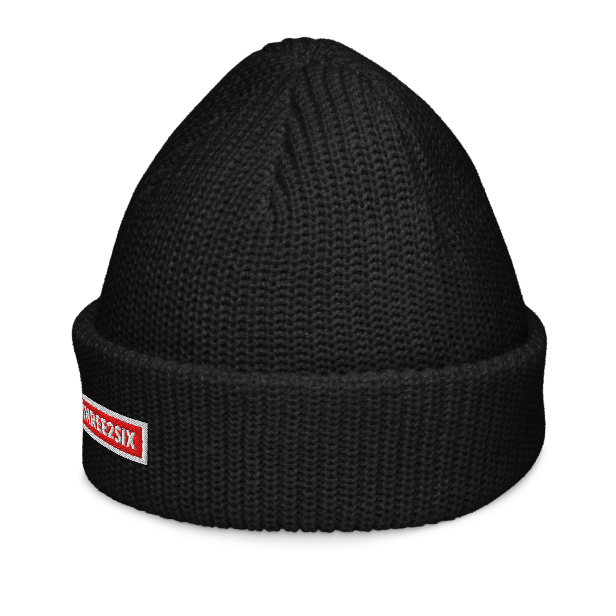Black Fisherman Beanie
