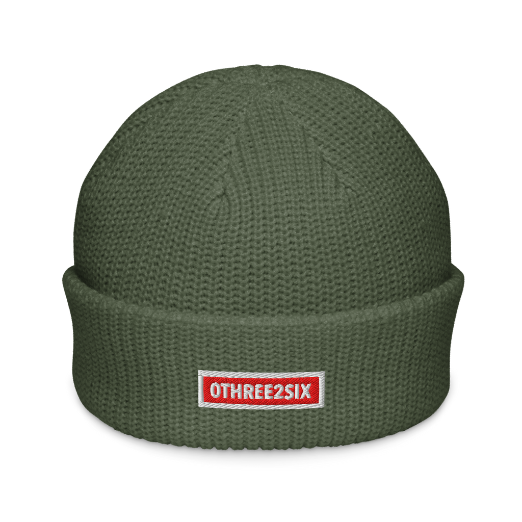 Olive Fisherman Beanie
