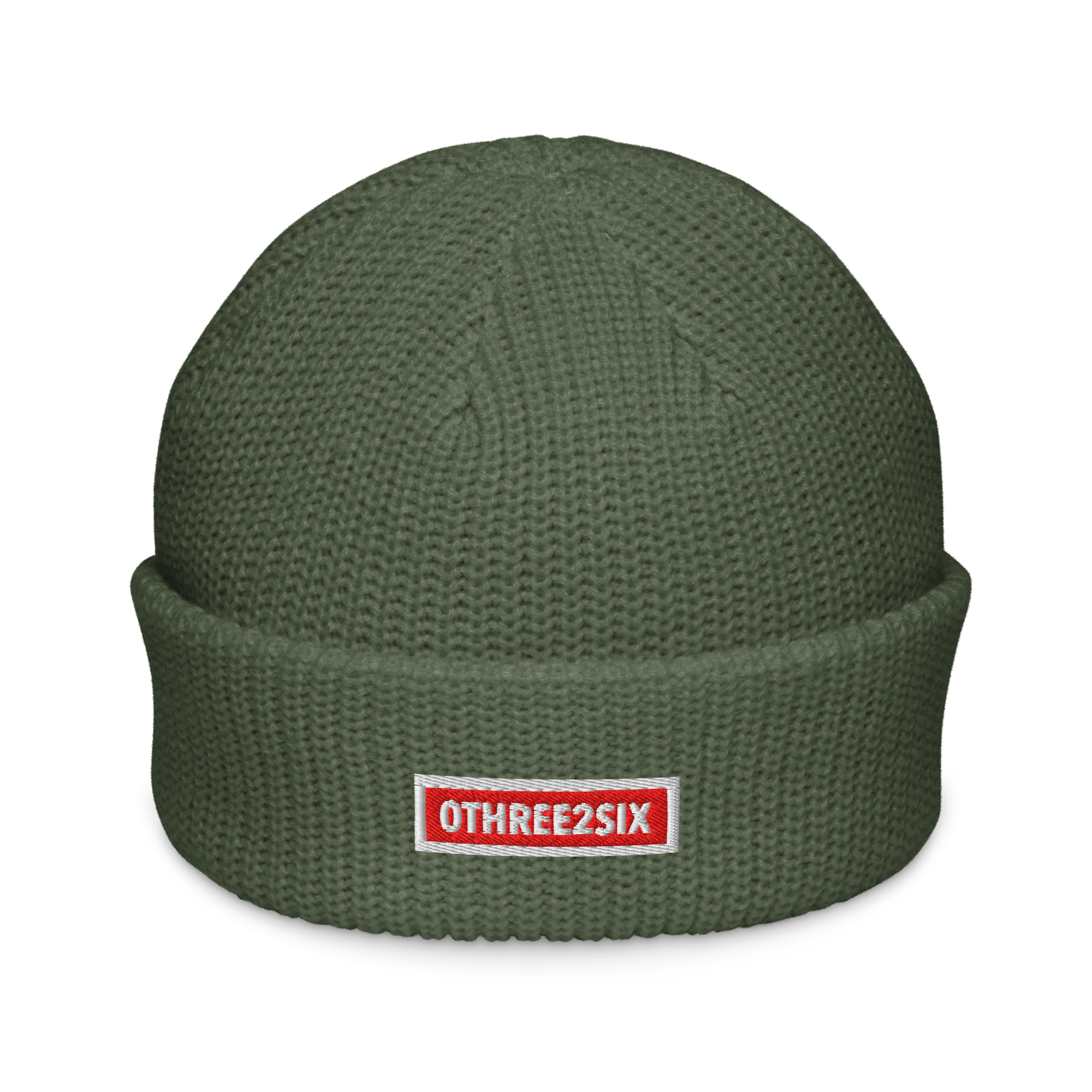 Olive Fisherman Beanie