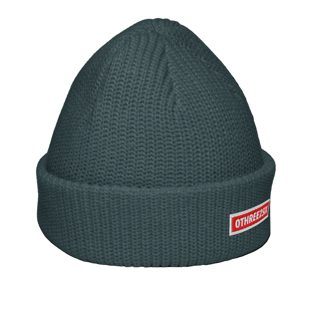 Navy Fisherman Beanie