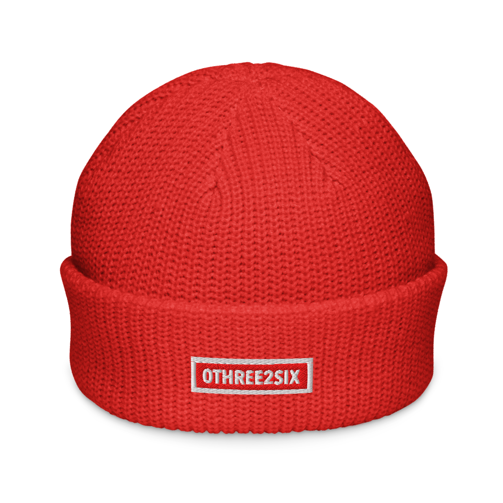 Red Fisherman Beanie