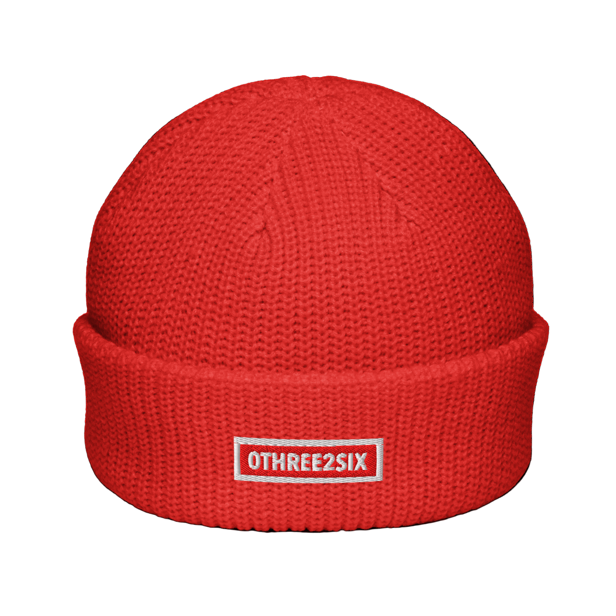 Red Fisherman Beanie