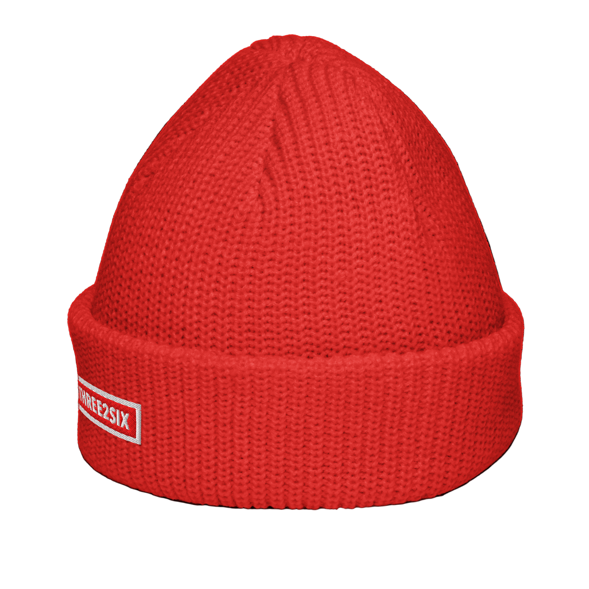 Red Fisherman Beanie