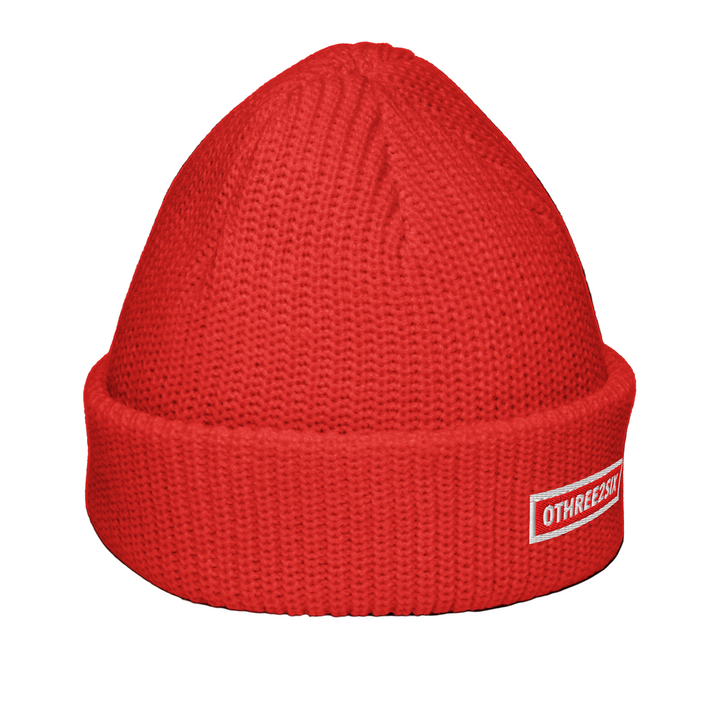 Red Fisherman Beanie