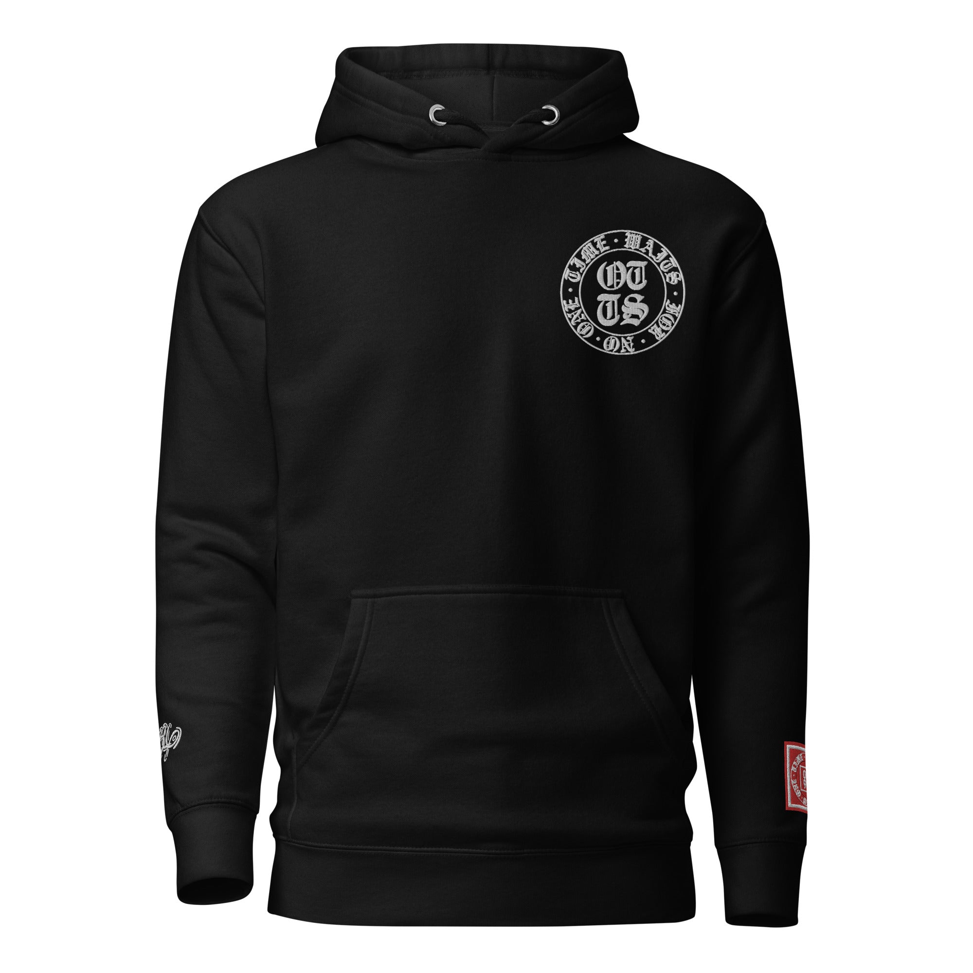 Old English Black Hoodie