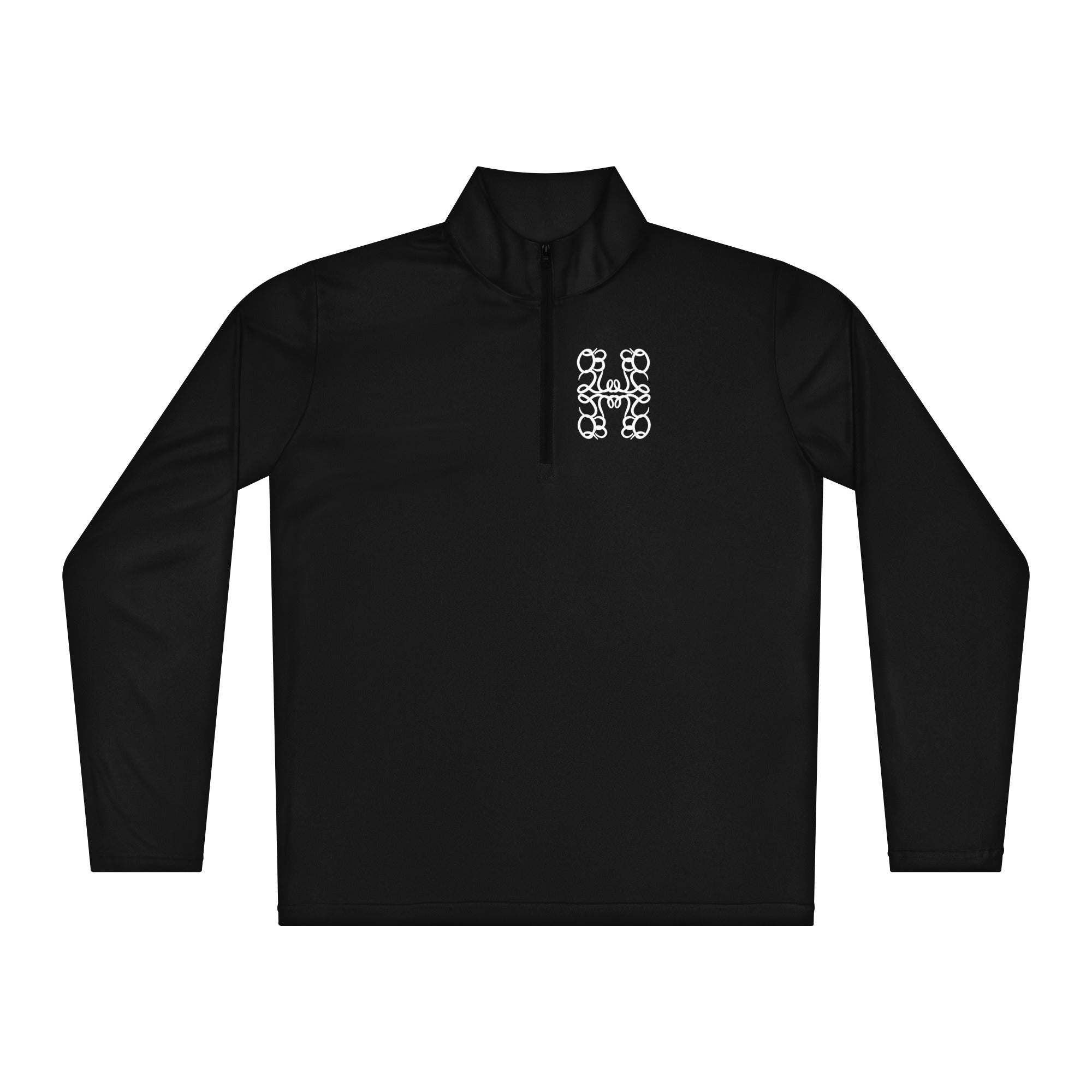 Black Anagram Quarter Zip – 0THREE2SIX