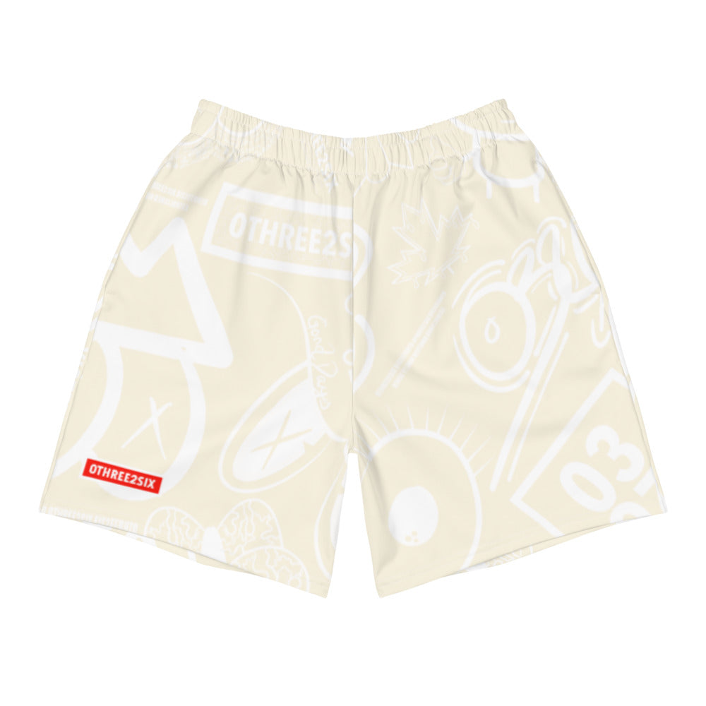 White Chalk Shorts