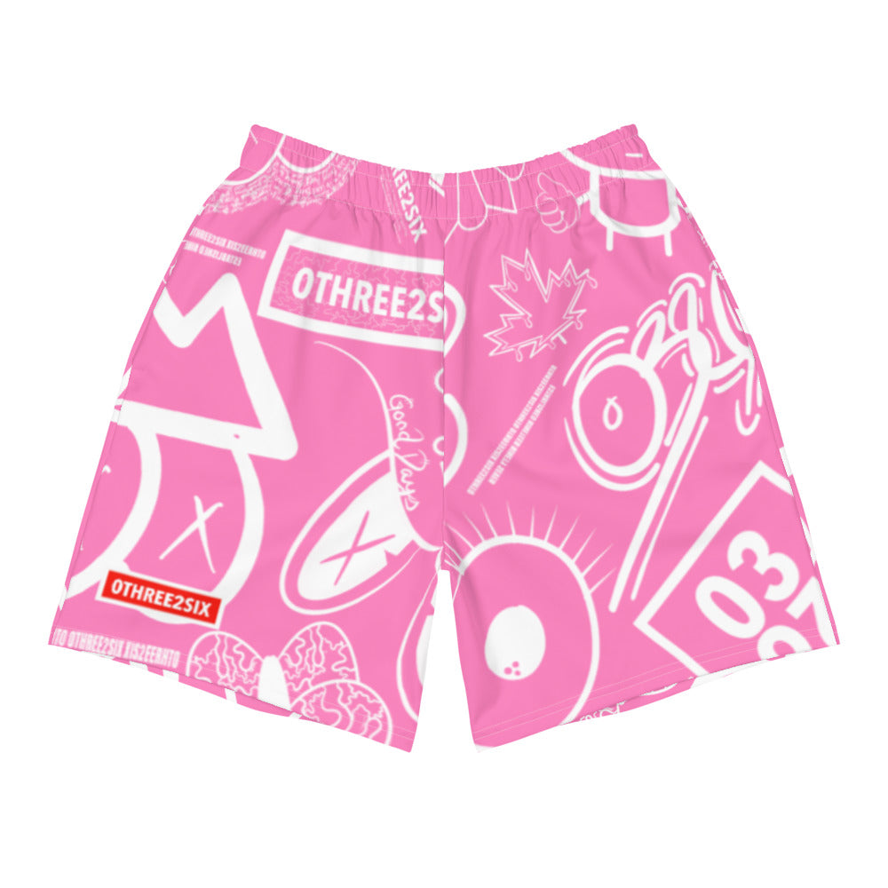 Pink Chalk Shorts