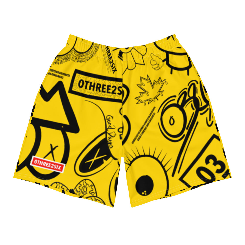 Yellow Chalk Shorts