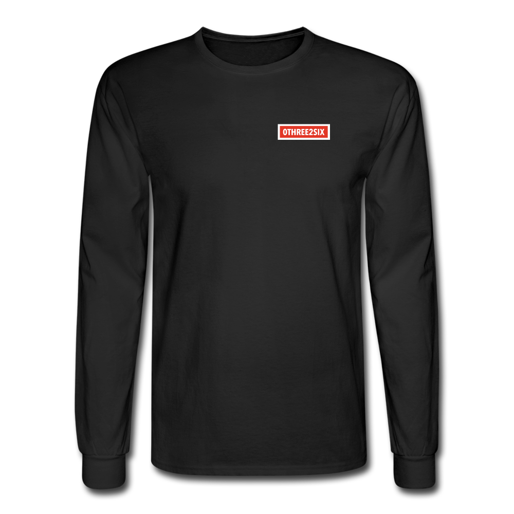 Box Logo Longsleeve T-Shirt - black